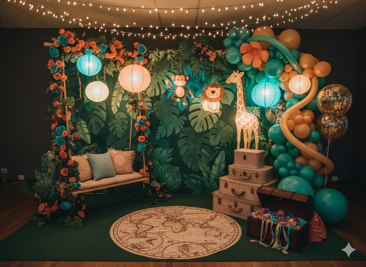 Verjaardagsfeesten decoratie